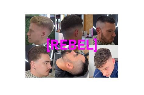 Rebel male grooming and styling .